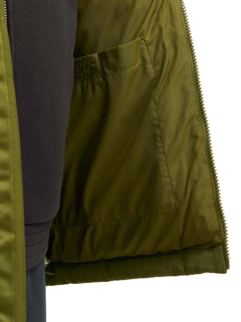 The North Face zip puffer jacket - Green