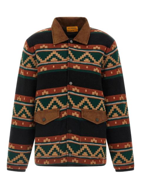 Guest In Residence corduroy-collar jacket - Black - zdjęcie produktu nr 1