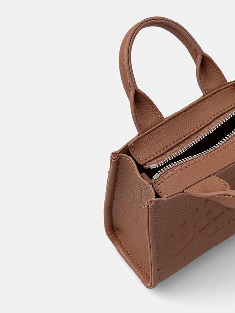 Dkny torebka kolor brązowy R53AAM56