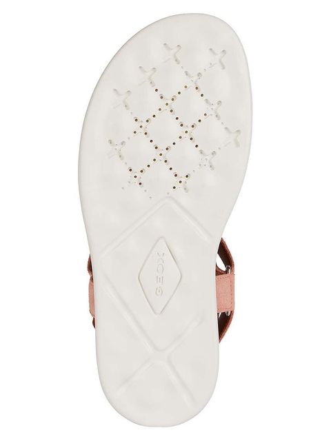 Geox sandały skórzane D XAND 2S B damskie kolor złoty D45PAB 022NF C5QH8