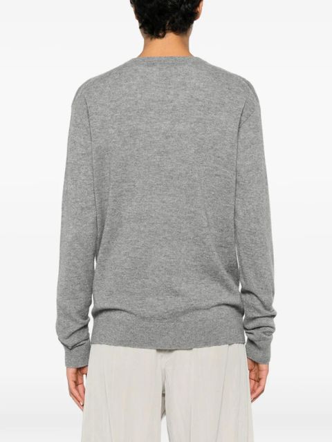 The Row Nian V-neck sweater - Grey