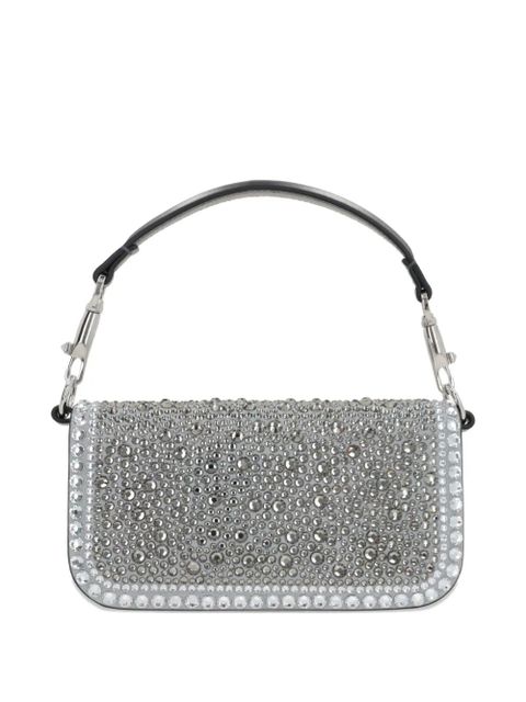 Valentino Garavani small Locò embellished shoulder bag - Silver - zdjęcie produktu nr 2