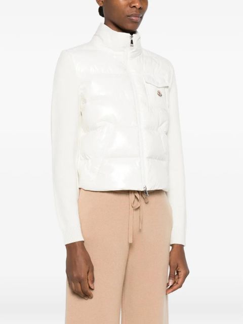 Moncler zip-fastening padded jacket - White - zdjęcie produktu nr 2