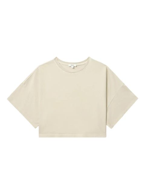 AGOLDE short-sleeve cropped T-shirt - Neutrals - zdjęcie produktu nr 1