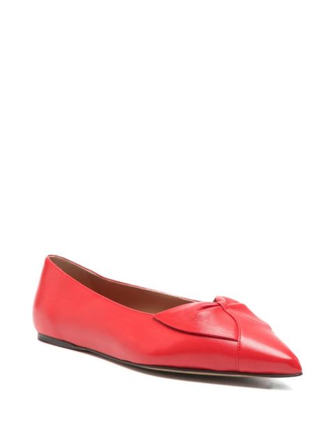 Ferragamo bow ballet flats - Red - zdjęcie produktu nr 2