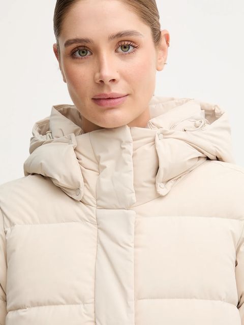 Columbia kurtka puchowa Amaze kolor beżowy zimowa 2133703