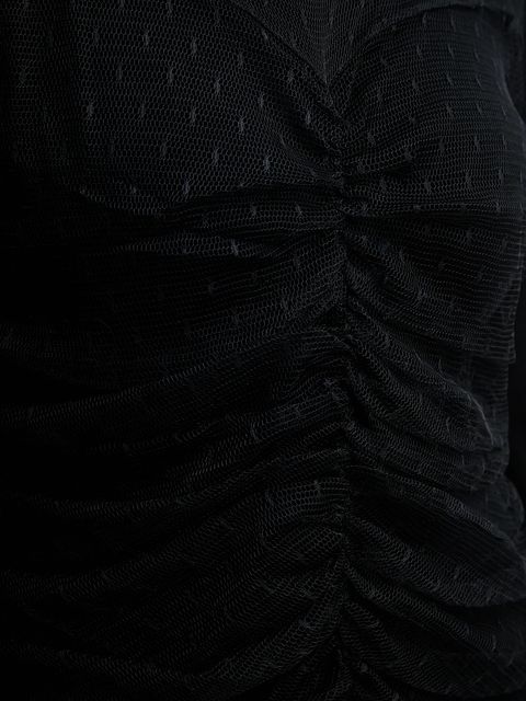 Twinset sukienka kolor czarny mini dopasowana 252TT3261