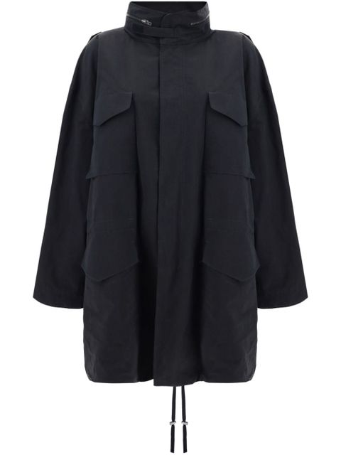 Maison Margiela hooded coat - Black - zdjęcie produktu nr 1