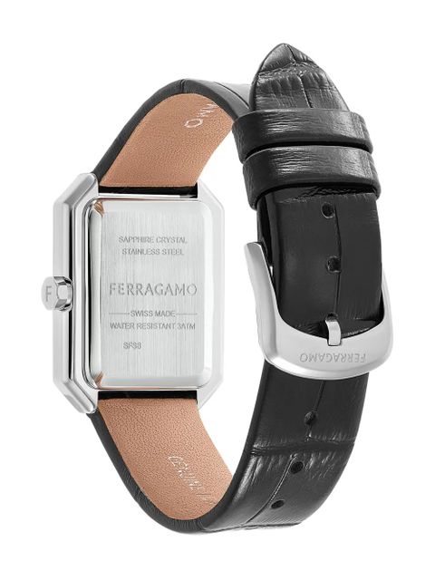 Ferragamo Crystal Tank 33.5mm - Black