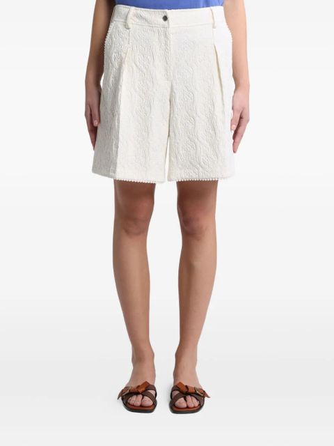 ETRO paisley-jacquard bermuda shorts - White - zdjęcie produktu nr 2