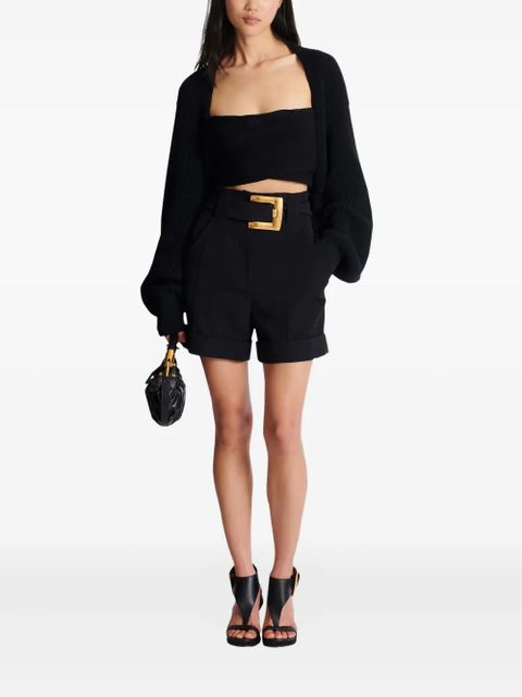 Balmain ribbed cardigan - Black - zdjęcie produktu nr 2