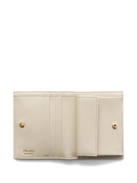 Prada floral-print wallet - Neutrals