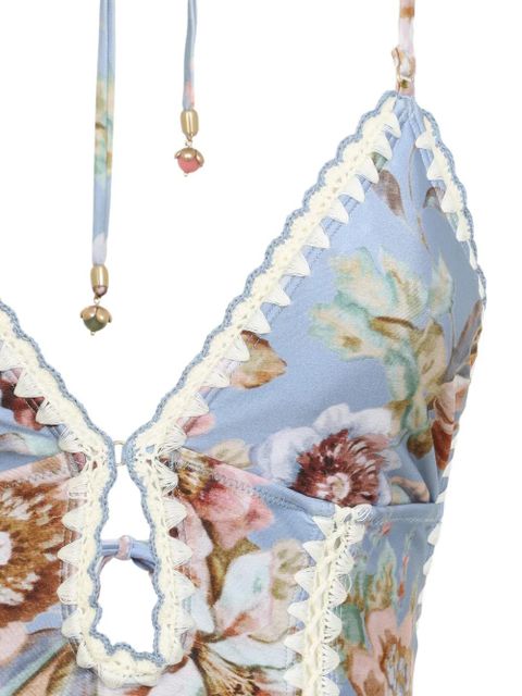 ZIMMERMANN Awaken swimsuit - Blue