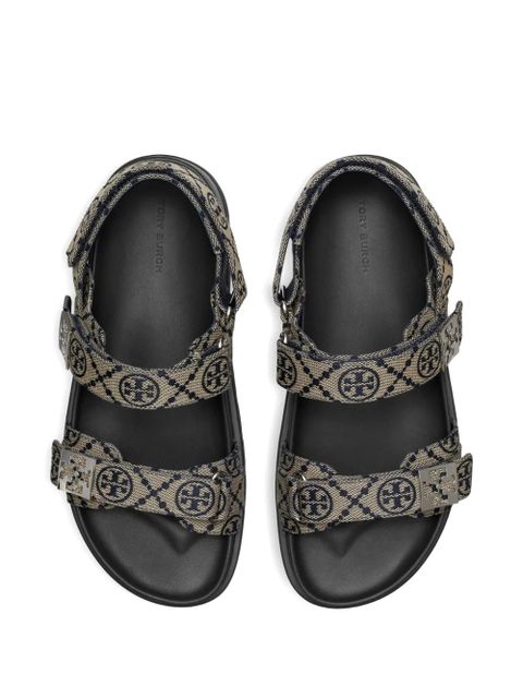 Tory Burch T Monogram Mellow sport sandal - Neutrals