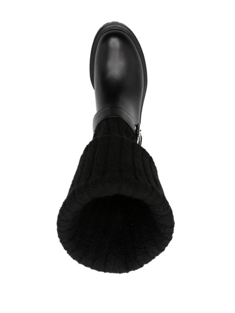 Gianvito Rossi buckle-detail boots - Black