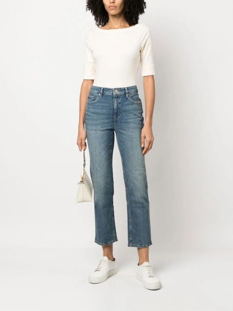 Lauren Ralph Lauren Judy boat-neck T-shirt - Neutrals - zdjęcie produktu nr 2