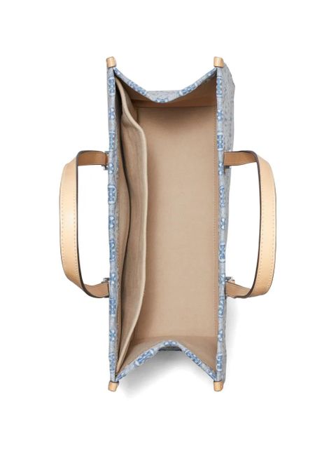 Tory Burch T-Monogram denim tote - Blue