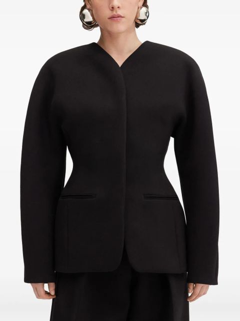 Jacquemus The Ovalo jacket - Black