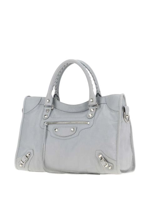 Balenciaga Le City leather tote bag - Grey - zdjęcie produktu nr 1