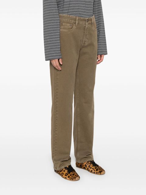 Miu Miu straight-leg jeans - Brown
