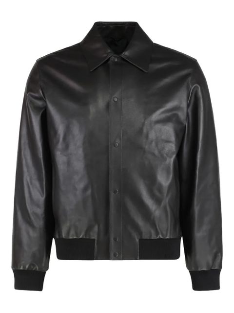 FENDI button-up leather jacket - Black - zdjęcie produktu nr 1