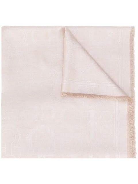 Ferragamo Gancini knit scarf - Neutrals - zdjęcie produktu nr 1