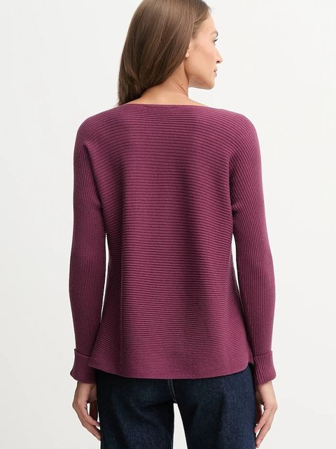 United Colors of Benetton sweter z dodatkiem wełny damski kolor fioletowy 1Y6SD10CH - zdjęcie produktu nr 2