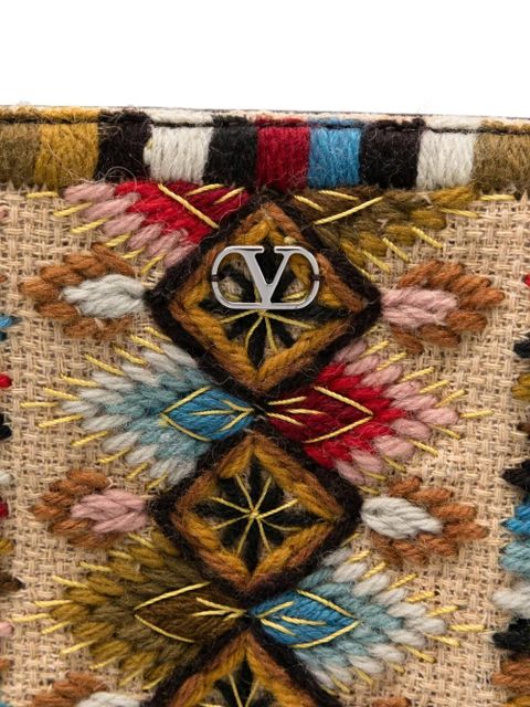 Valentino Garavani fringed crossbody bag - Brown - zdjęcie produktu nr 2