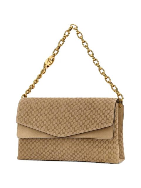 Gucci large chain-strap shoulder bag - Neutrals