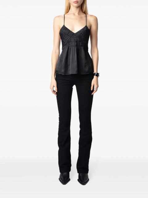 Zadig&Voltaire V-neck tank top - Black - zdjęcie produktu nr 2