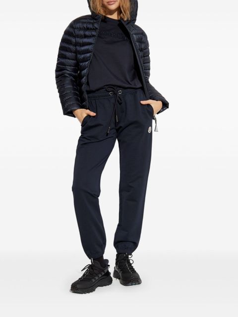 Moncler logo-patch track pants - Blue - zdjęcie produktu nr 2