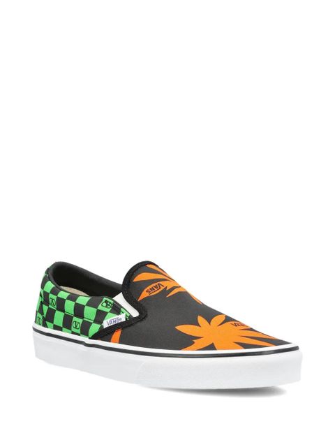 Valentino Garavani x Vans Classic checkered palm sneakers - Black - zdjęcie produktu nr 2