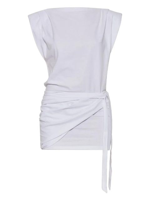 ISABEL MARANT Marielle wrap mini dress - White - zdjęcie produktu nr 1