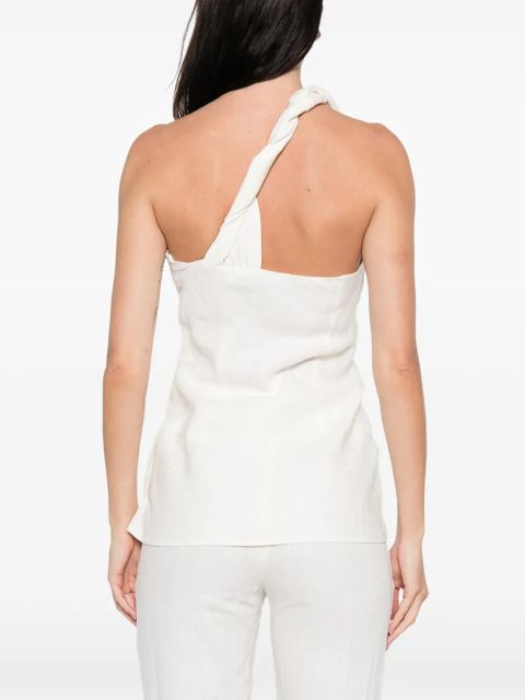 Faithfull the Brand Agua one-shoulder top - White