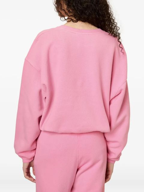 American Vintage Izubird round-neck sweatshirt - Pink