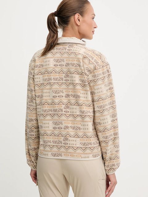 Columbia bluza outdoorowa Sequoia Grove damska kolor beżowy wzorzysta 2136204 - zdjęcie produktu nr 2