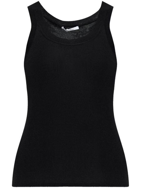 Max Mara Eliadi tank top - Black - zdjęcie produktu nr 1