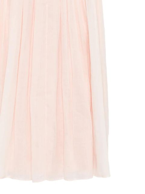 Chloé pleated midi skirt - Pink
