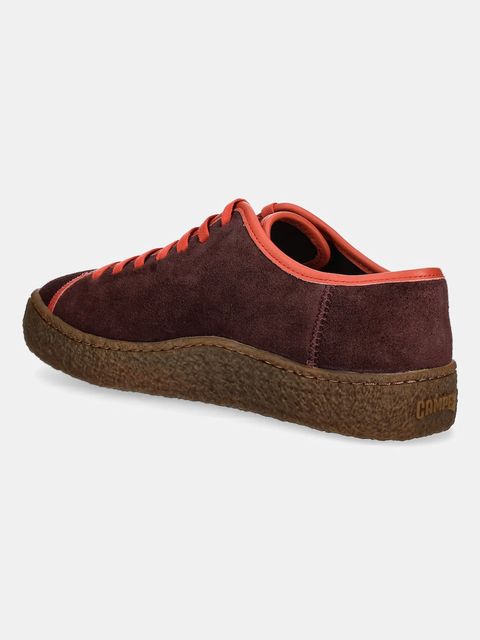 Camper sneakersy zamszowe Peu Terreno kolor bordowy K201824-001
