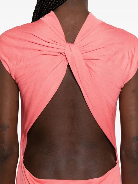 TOM FORD cut-out maxi dress - Pink