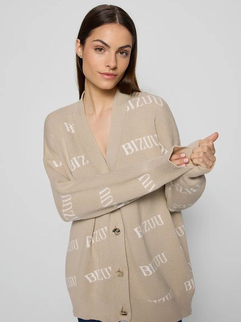 BIZUU sweter rozpinany damski bawełniany KYLE - zdjęcie produktu nr 2