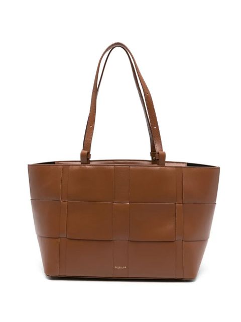 DeMellier Florence woven leather florence tote bag - Brown - zdjęcie produktu nr 1