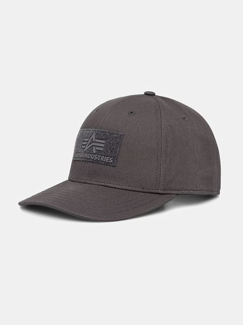 Alpha Industries czapka z daszkiem bawełniana Velcro Cap