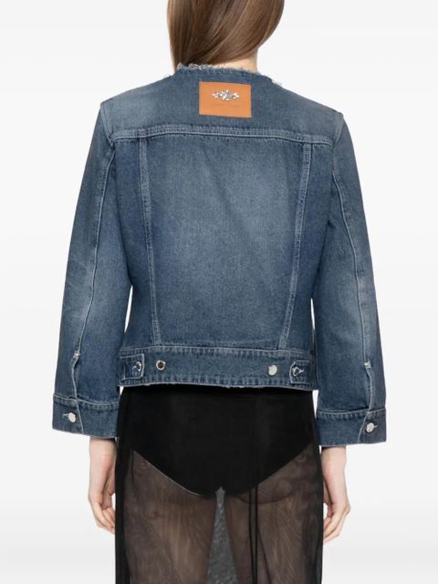 Simone Rocha Turbo denim jacket - Blue