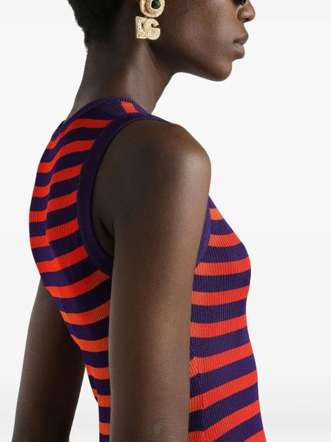 Dolce & Gabbana ribbed dress - Purple