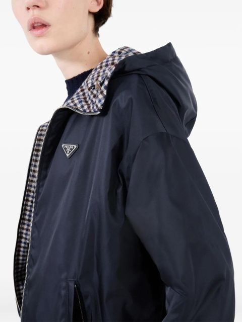 Prada Re-Nylon blouson jacket - Blue