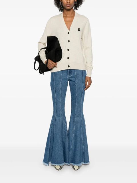 MARANT ÉTOILE Karina cardigan - Neutrals - zdjęcie produktu nr 2