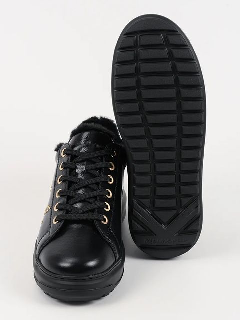 Karl Lagerfeld sneakersy skórzane KAPRI LUG damskie kolor czarny KL67511