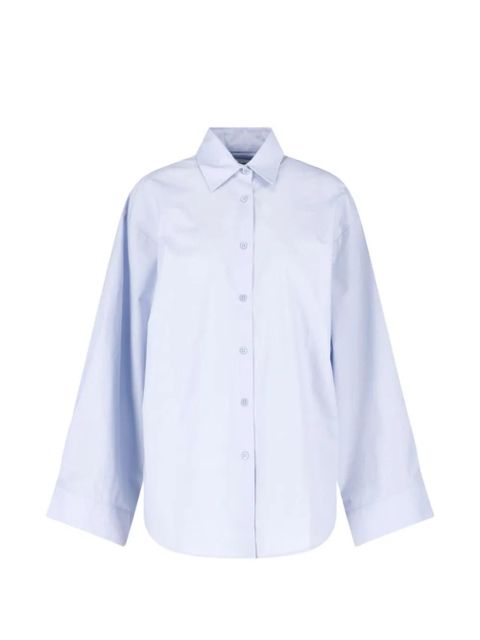 The Frankie Shop Tila wide-sleeve shirt - Blue - zdjęcie produktu nr 1