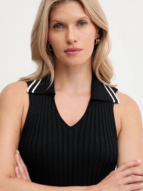 Pinko top kolor czarny 105419 A2PS